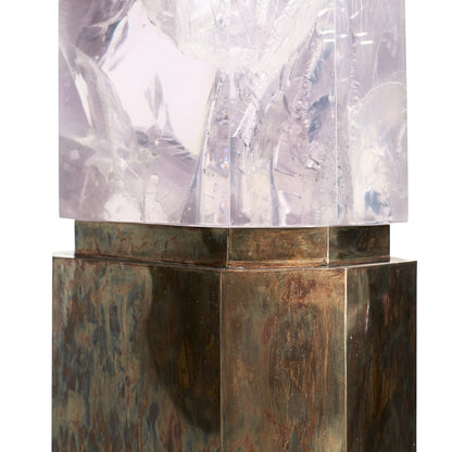 Mineral Obelisk Lamp