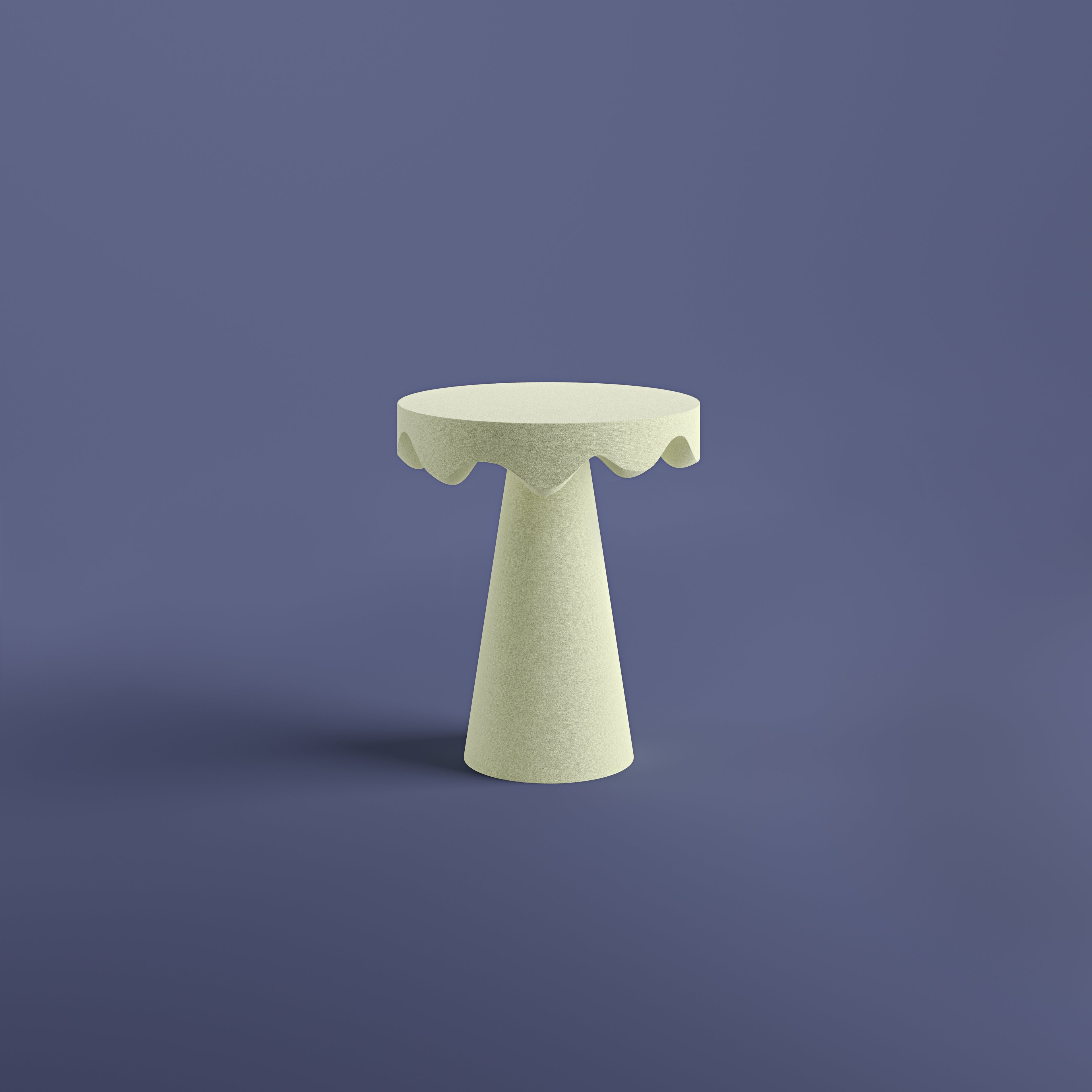 Dripotlé Quartz Sand Side Table