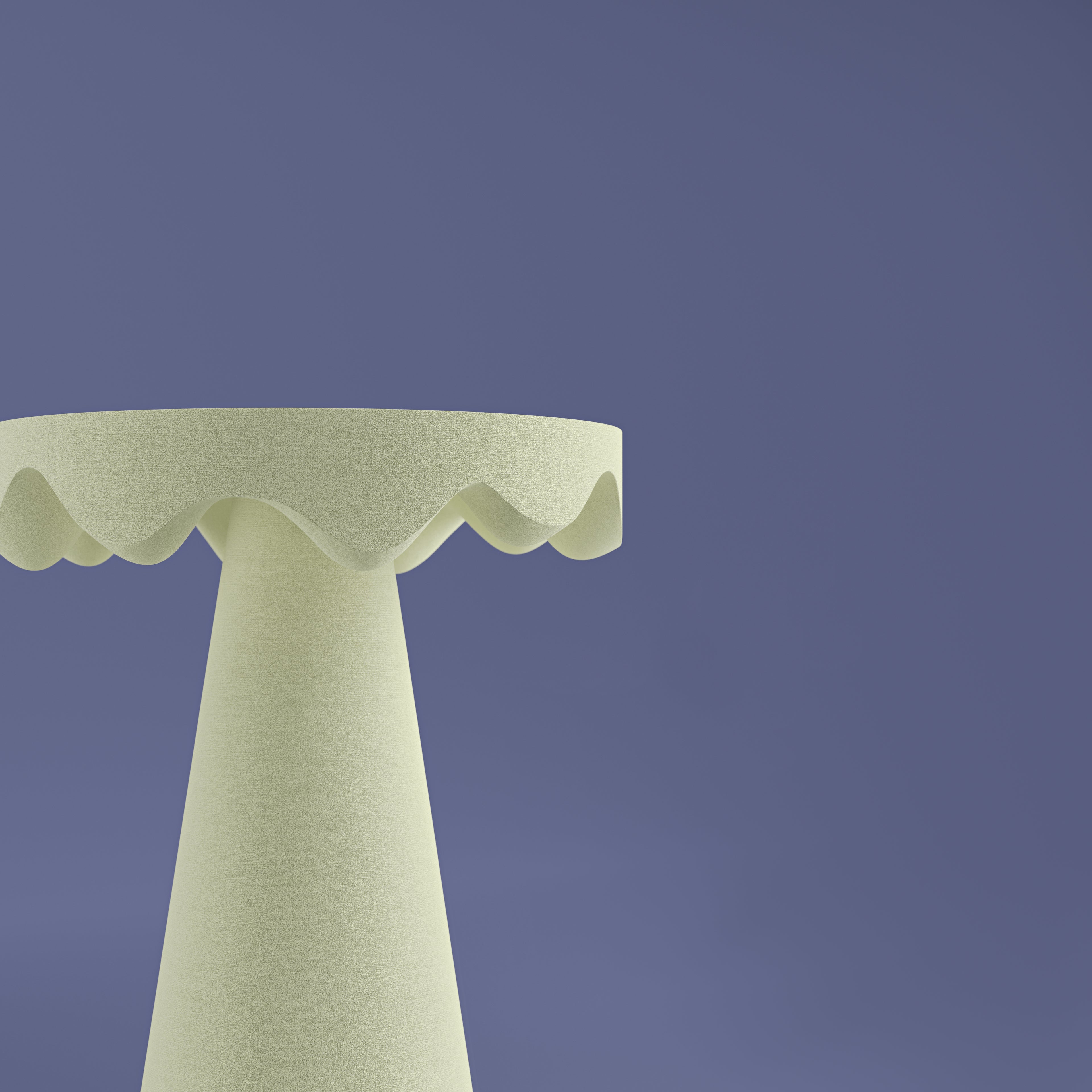 Dripotlé Quartz Sand Side Table