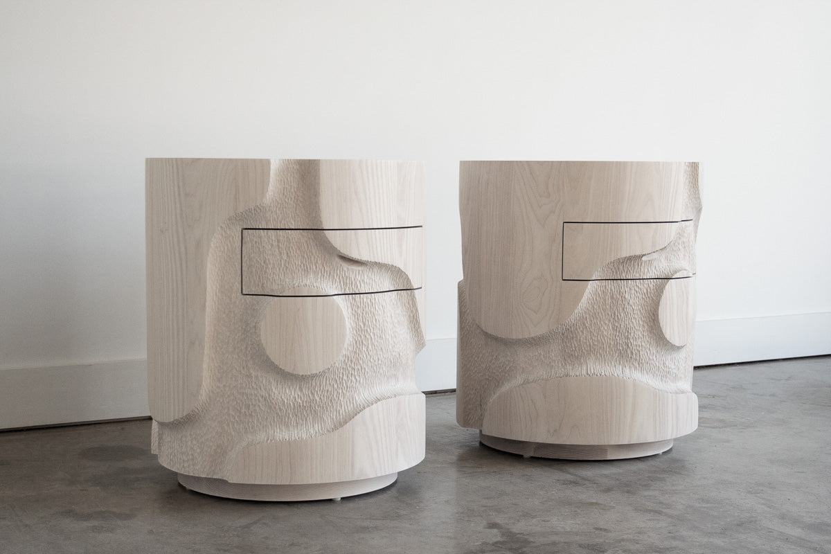 Terra Round Nightstands