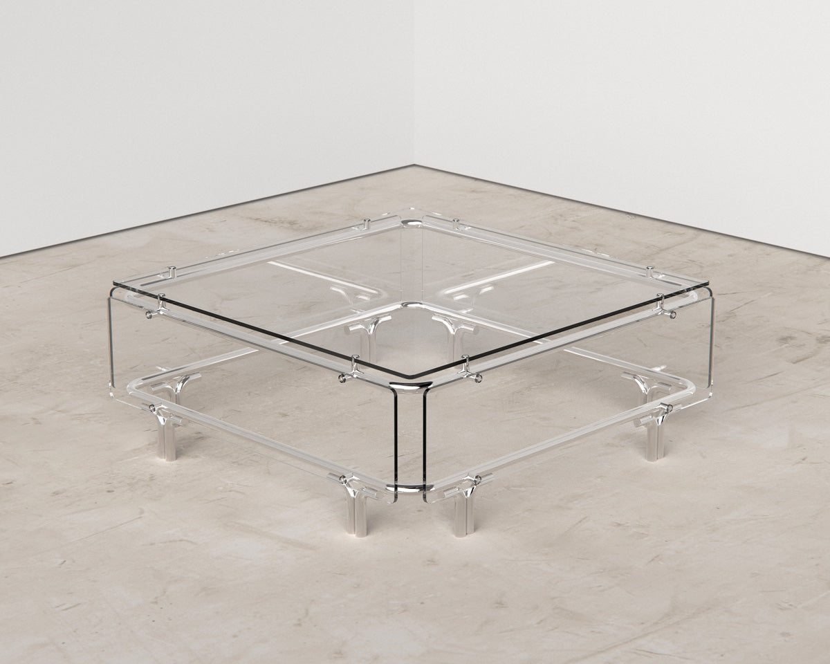 Looking Glass Coffee Table Square