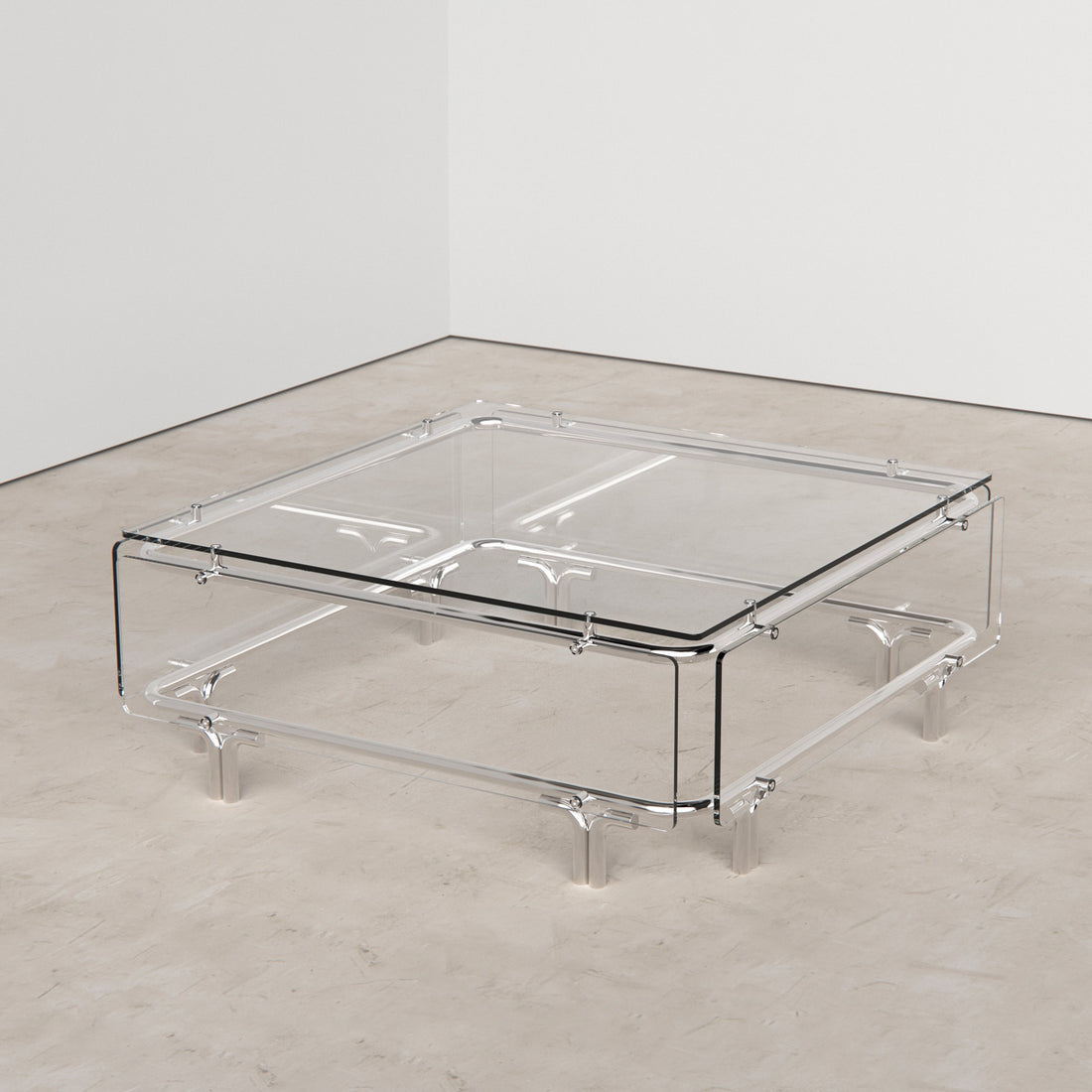 Looking Glass Coffee Table Square