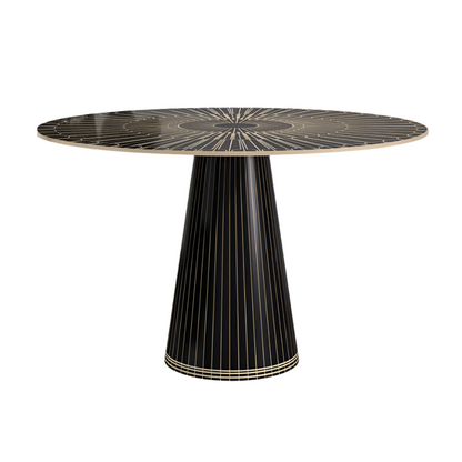 The Metropolis Revisited Nero Dining Table