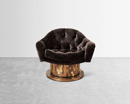 Turn Around Swivel Club Chair by COUP STUDIO x Damian Jones