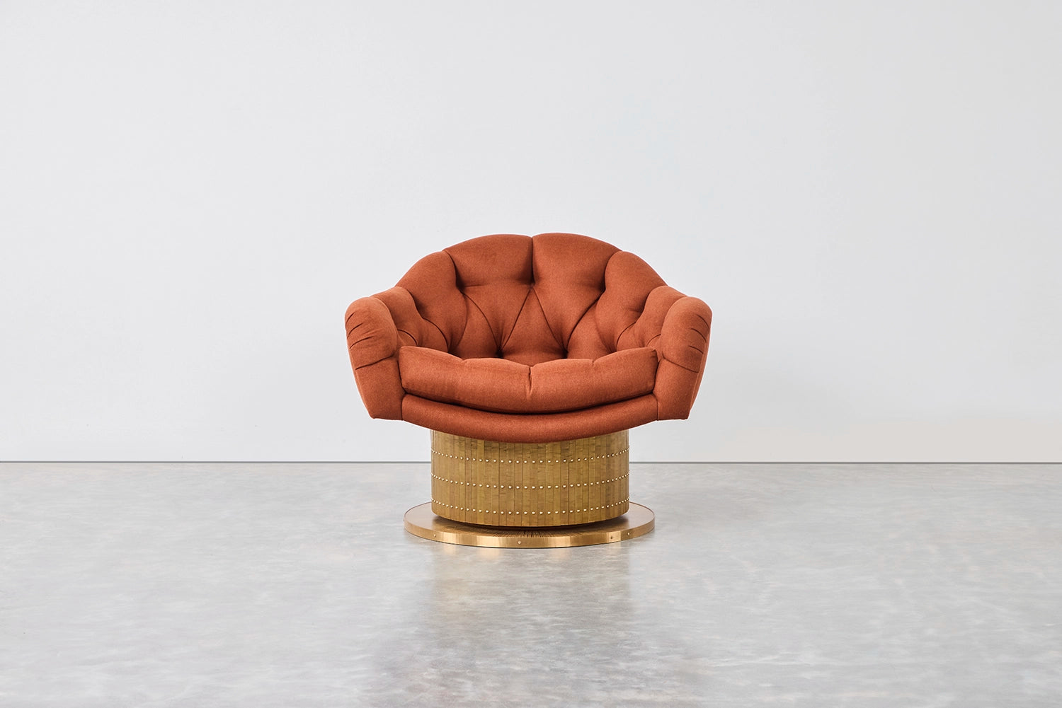 Turn Around Swivel Club Chair by COUP STUDIO x Damian Jones