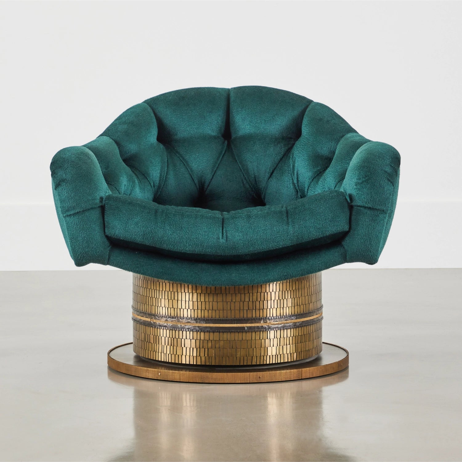 Turn Around Swivel Club Chair by COUP STUDIO x Damian Jones