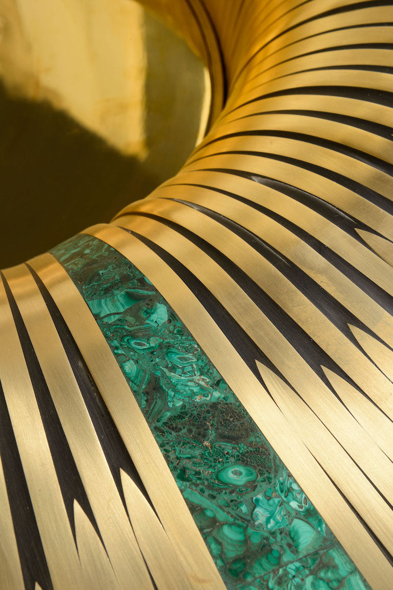 Vortex Malachite Desk