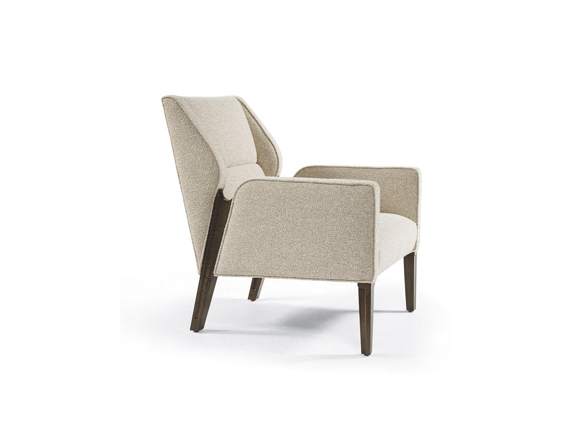 Jett Lounge Chair with Wood Legs