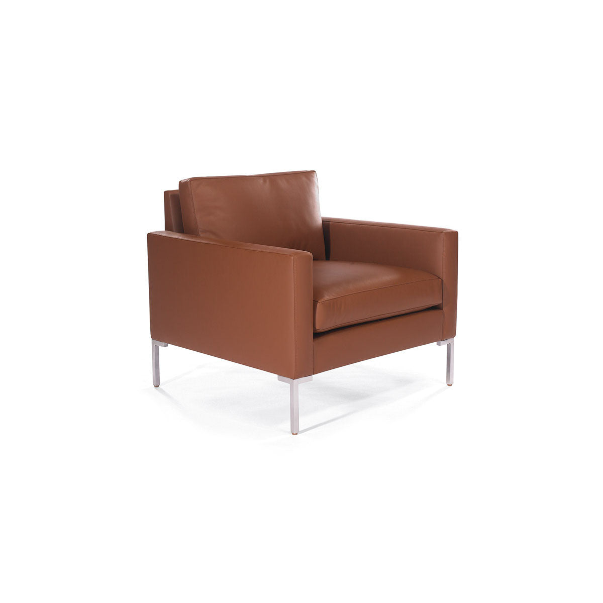 Madison Lounge Chair with Metal Leg