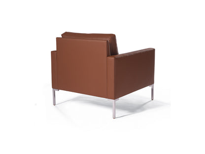 Madison Lounge Chair with Metal Leg