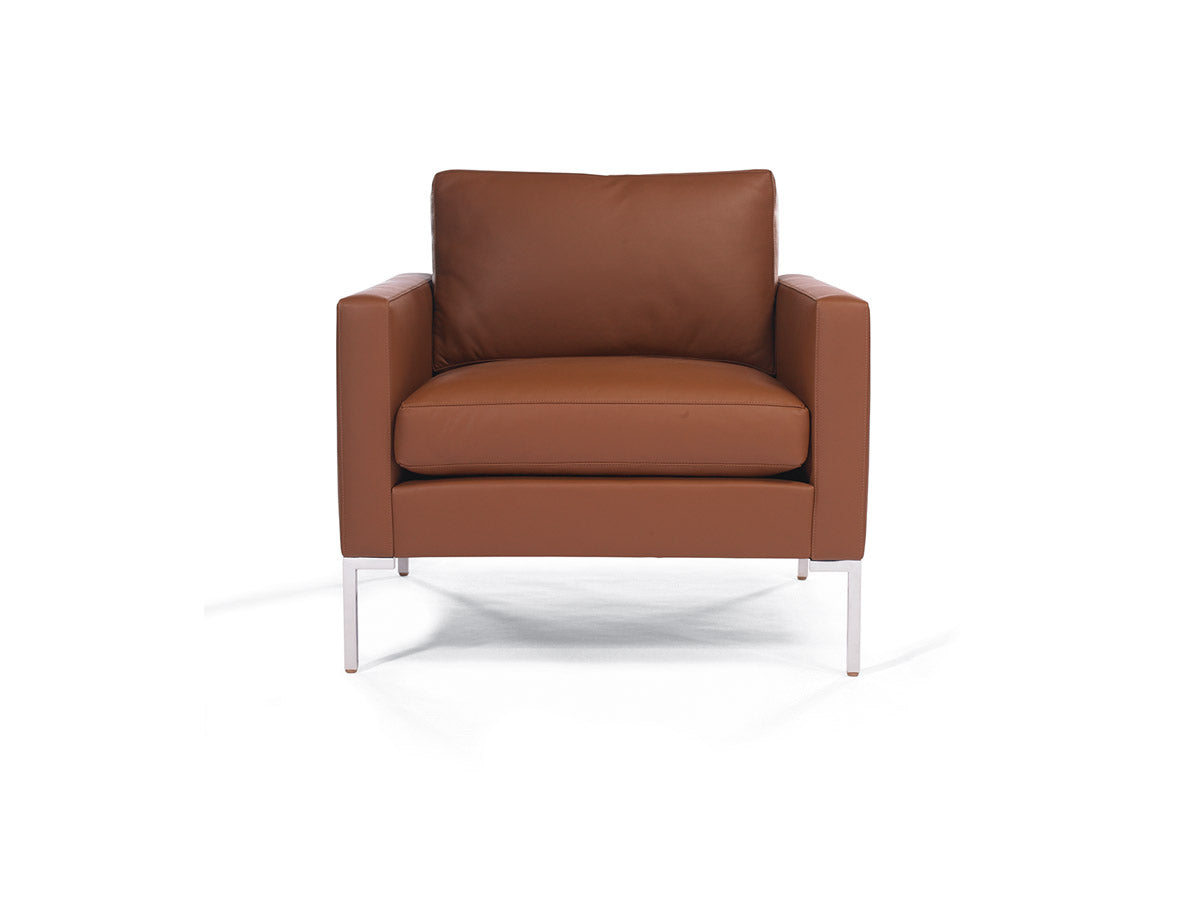 Madison Lounge Chair with Metal Leg