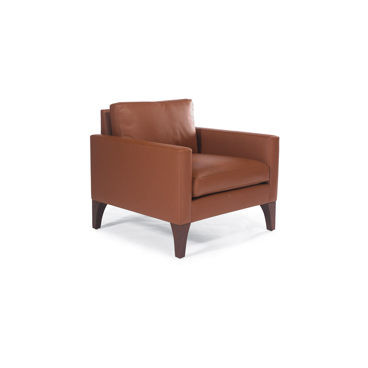 Madison Lounge Chair with Wood Leg