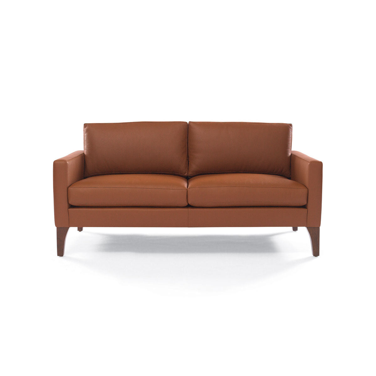 Madison Settee with Wood Leg