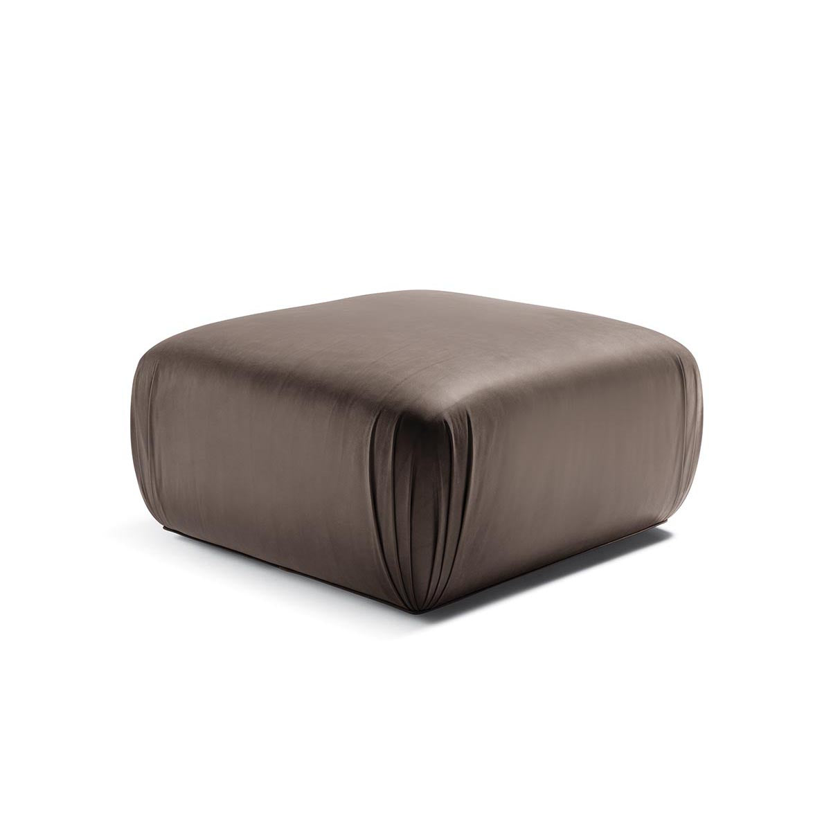 Egel Pleated Square Ottoman