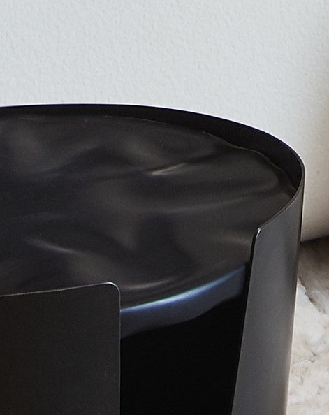 Drum Black Coffee Table