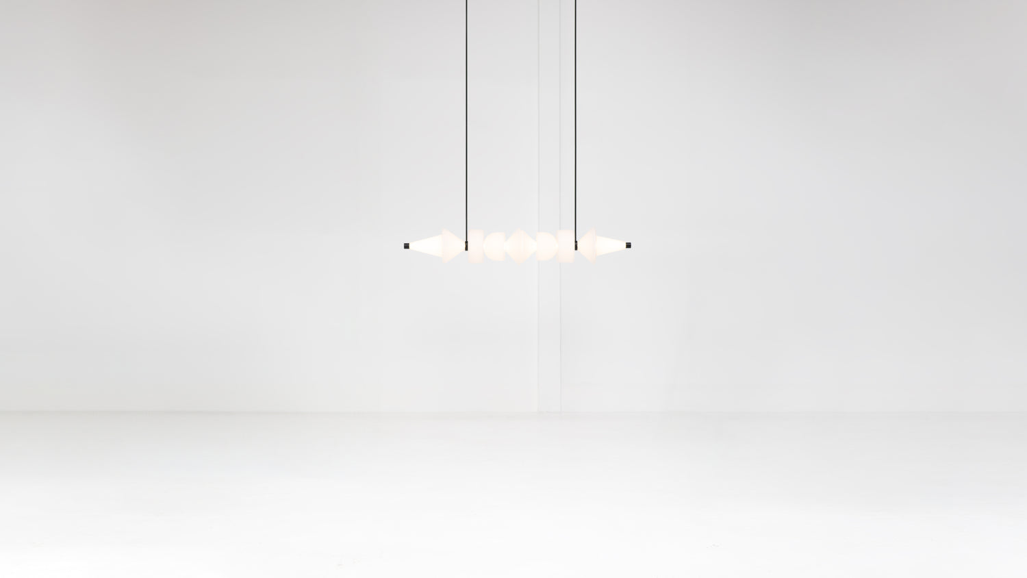 Sonde H10 Chandelier - Opal White