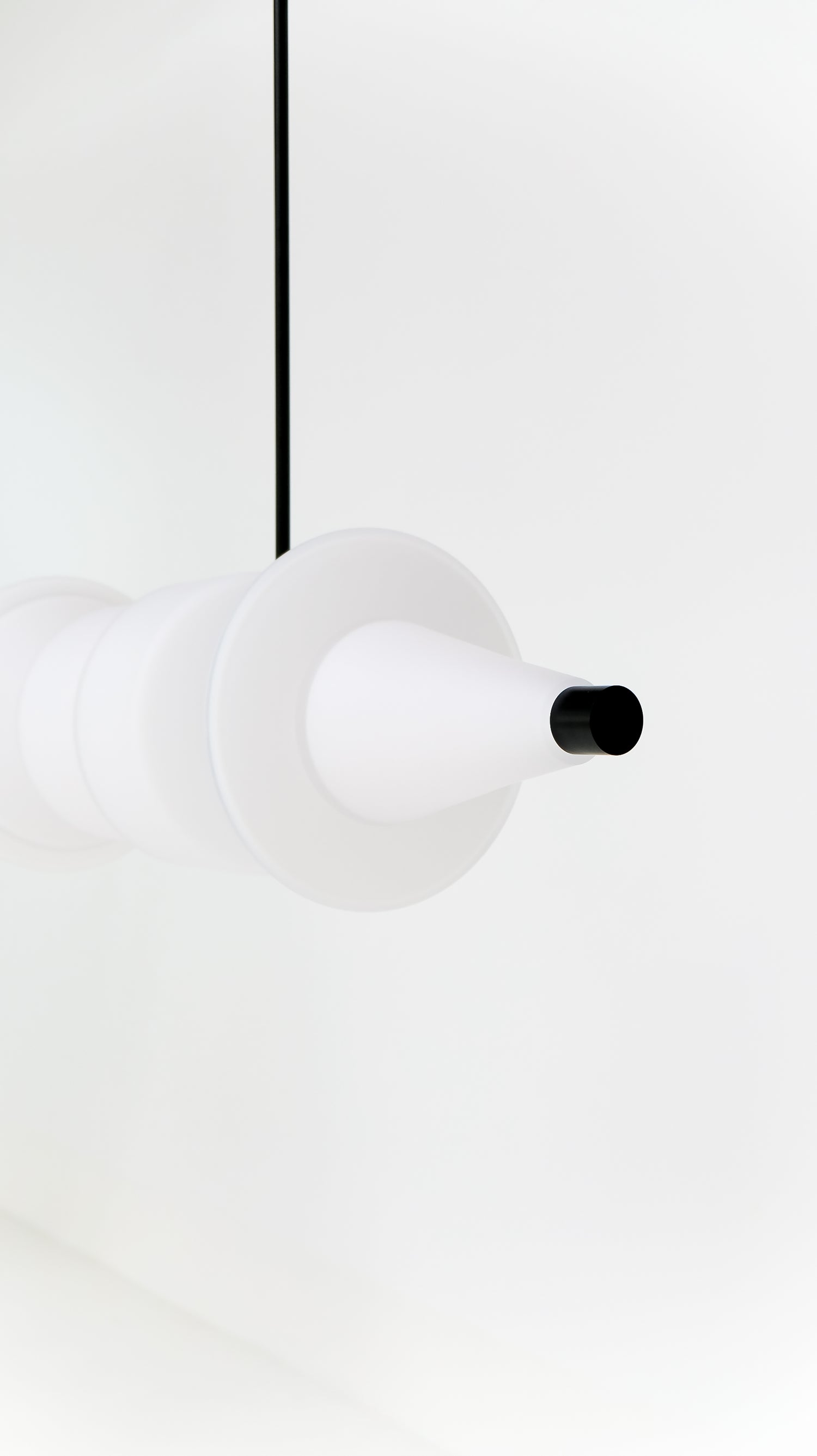 Sonde H10 Chandelier - Opal White