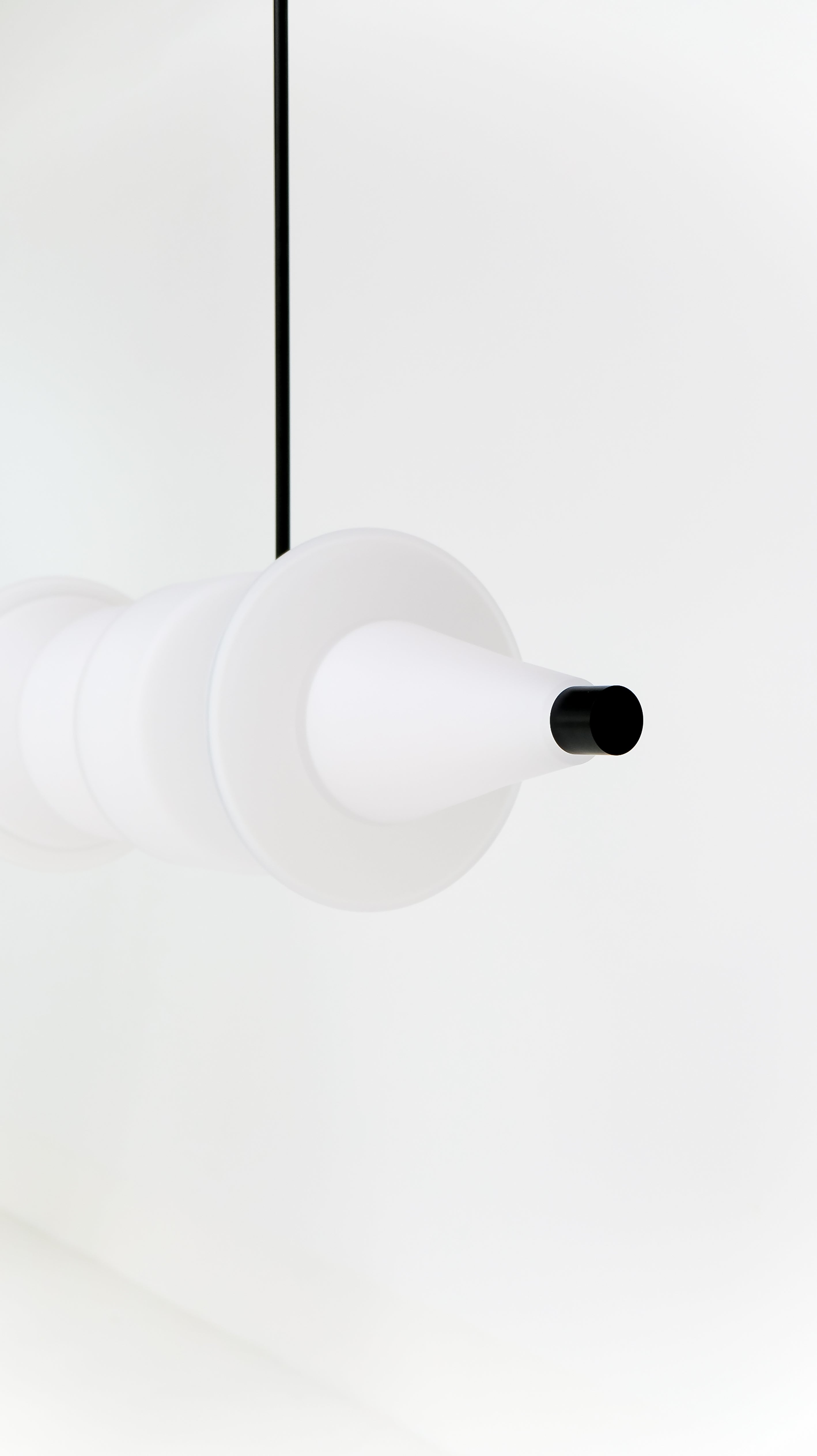 Sonde H10 Chandelier - Opal White