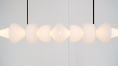 Sonde H10 Chandelier - Opal White