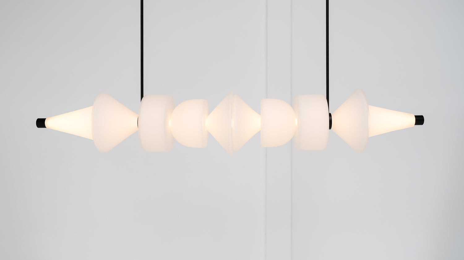 Sonde H10 Chandelier - Opal White
