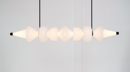 Sonde H10 Chandelier - Opal White
