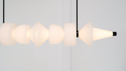 Sonde H10 Chandelier - Opal White