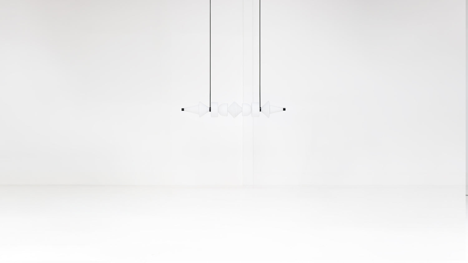 Sonde H10 Chandelier - Opal White