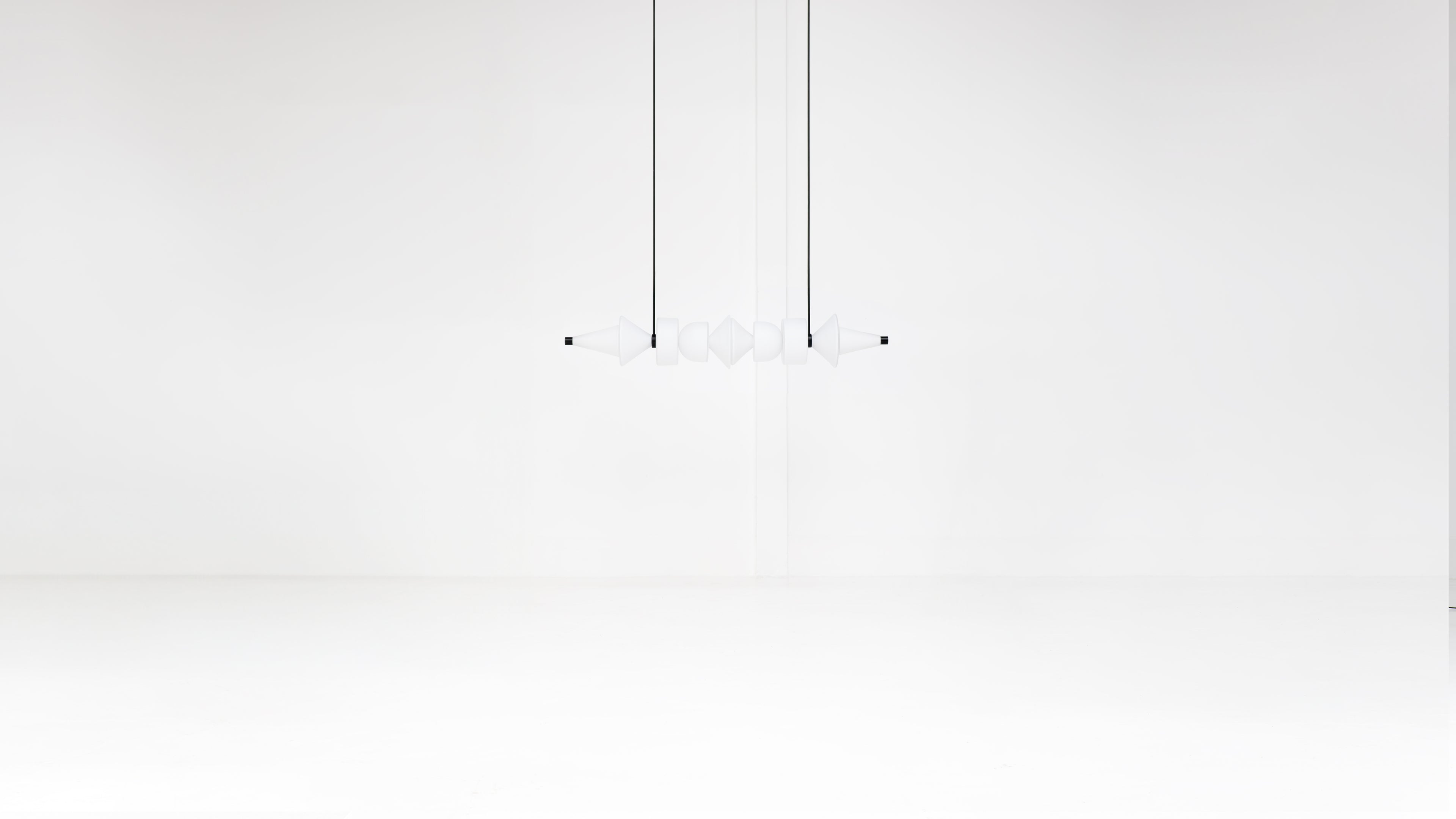 Sonde H10 Chandelier - Opal White