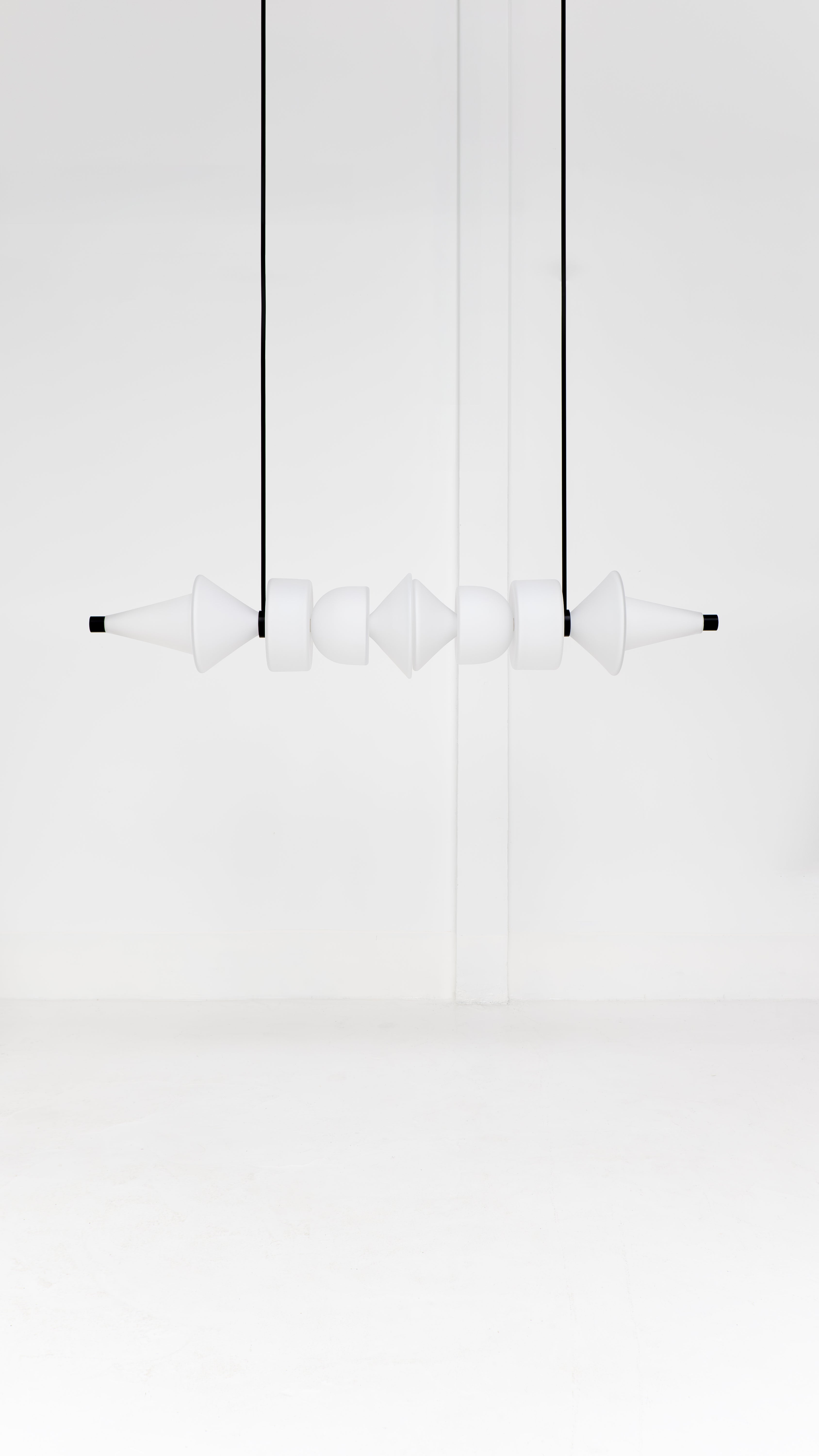 Sonde H10 Chandelier - Opal White