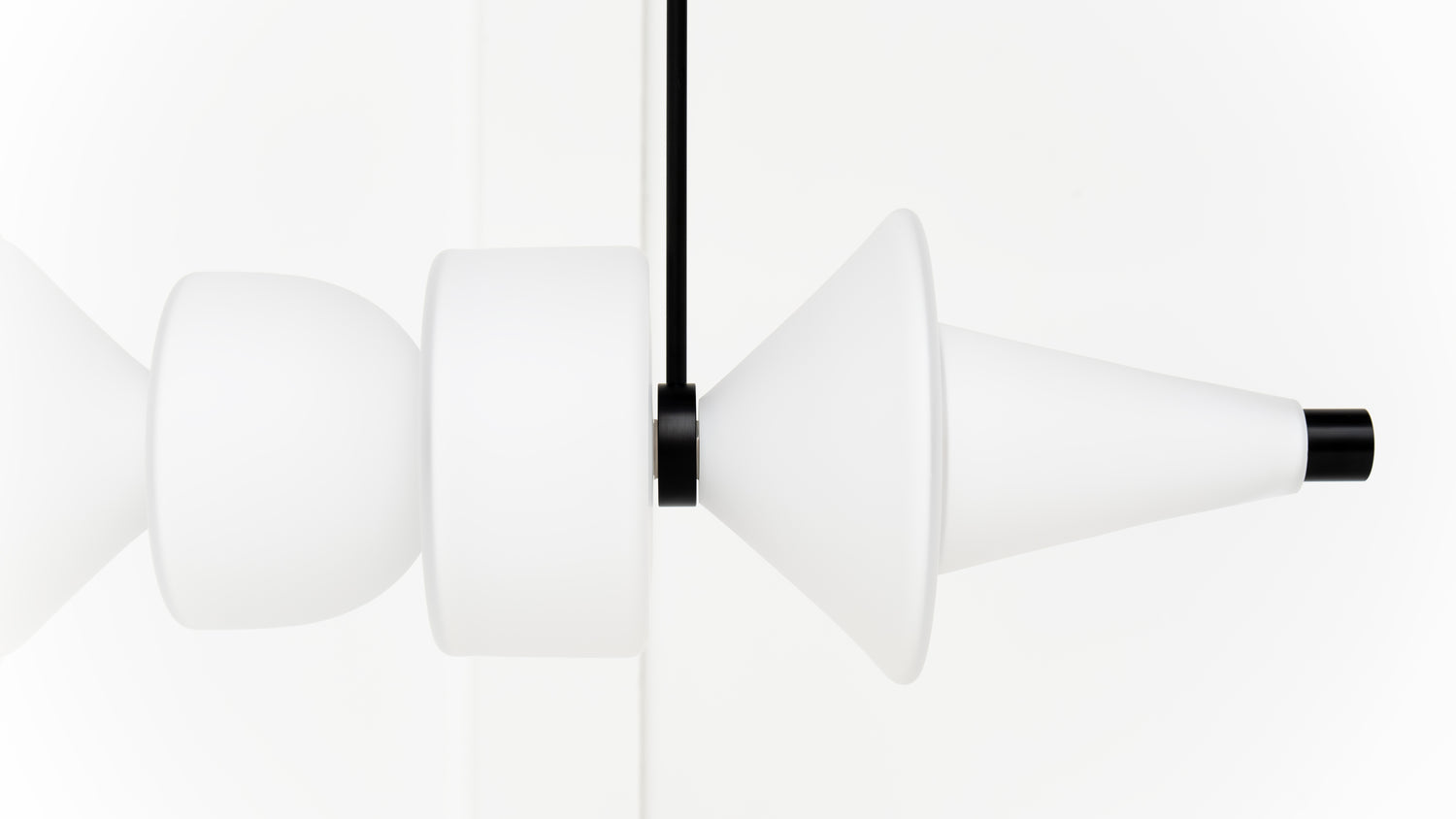 Sonde H10 Chandelier - Opal White