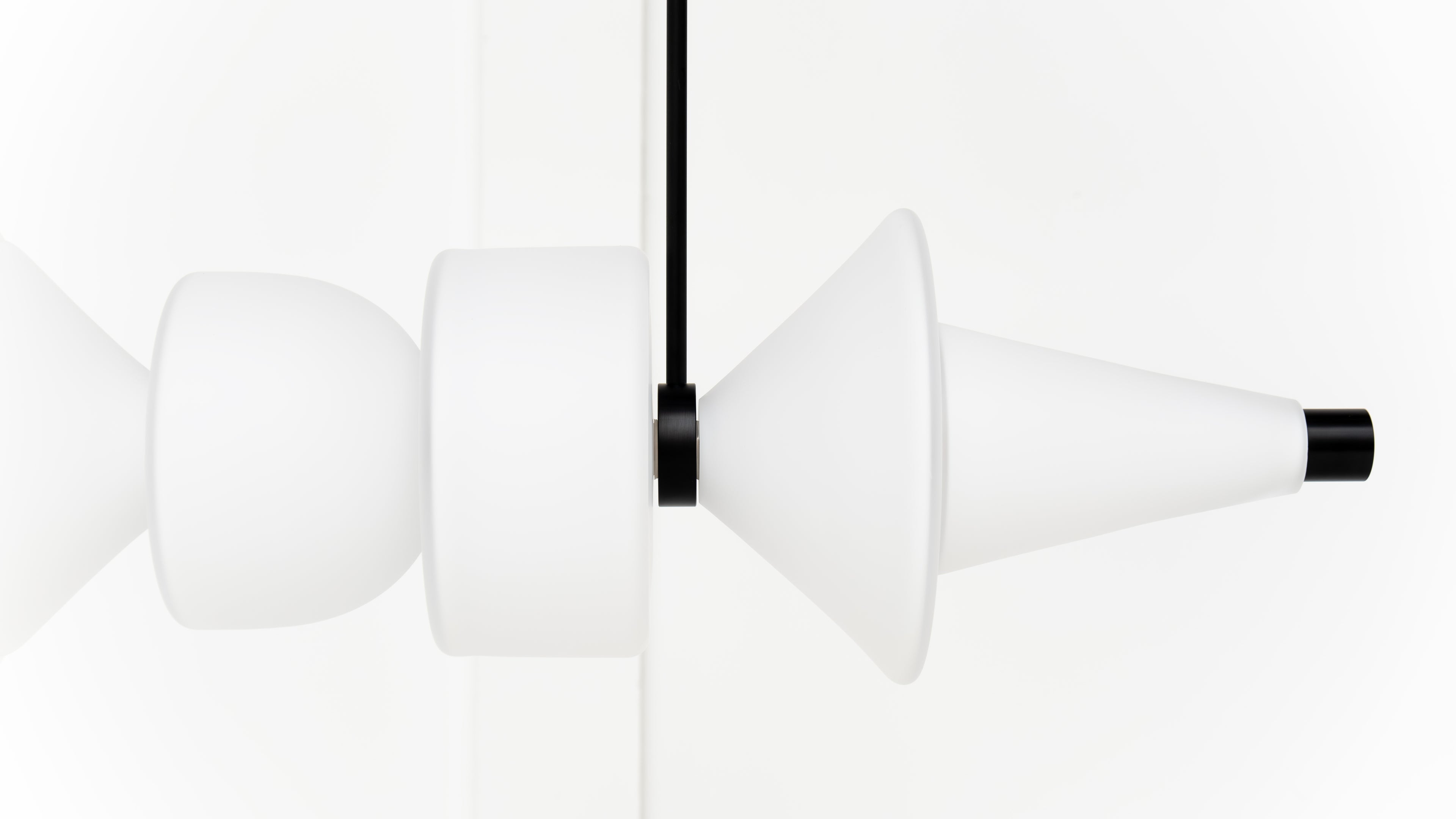 Sonde H10 Chandelier - Opal White