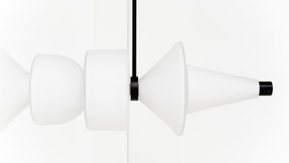 Sonde H10 Chandelier - Opal White