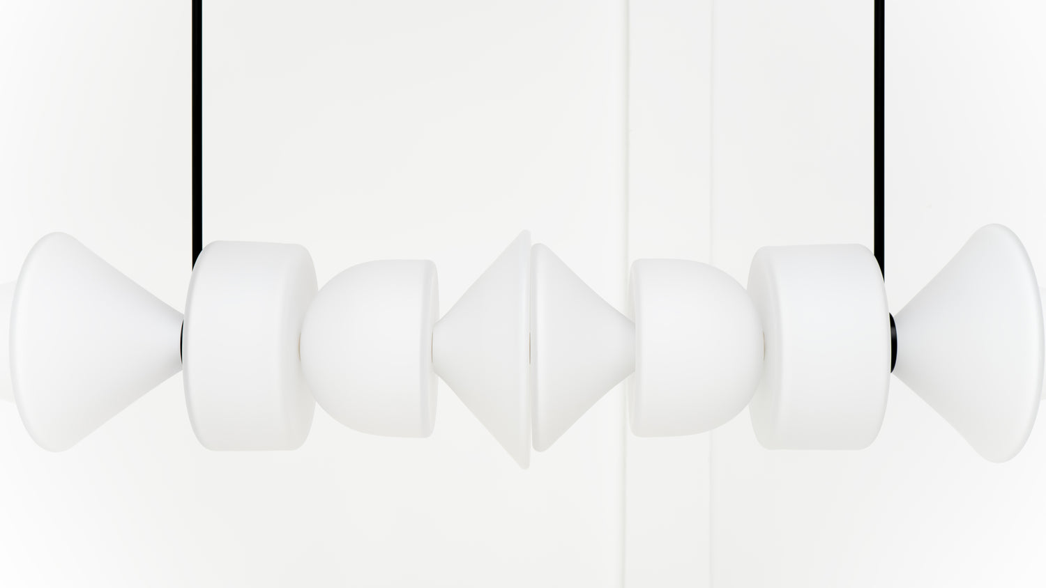Sonde H10 Chandelier - Opal White