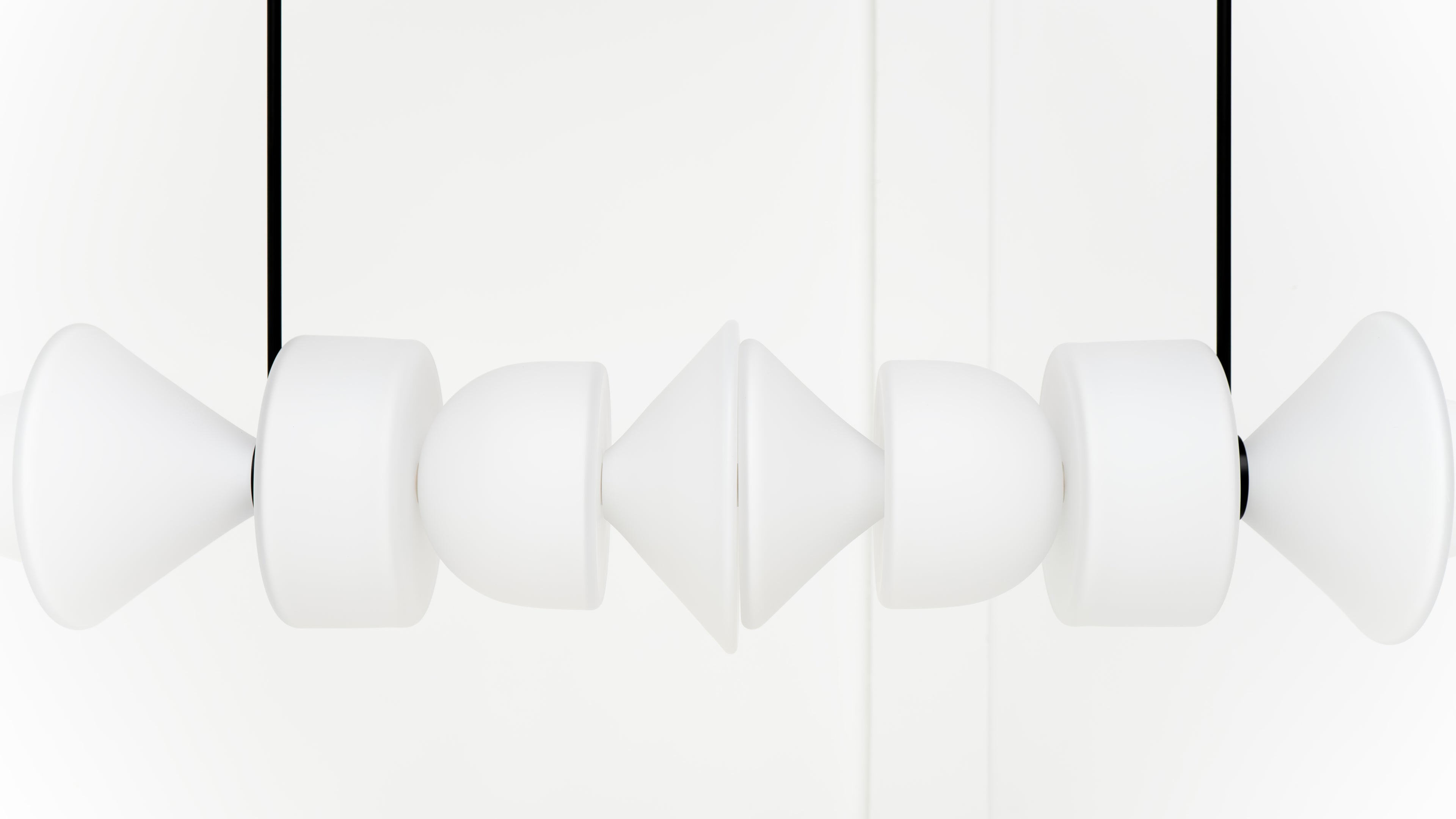 Sonde H10 Chandelier - Opal White