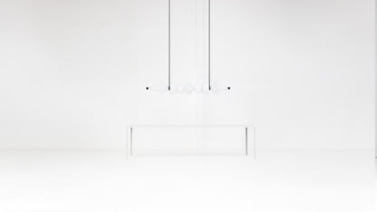 Sonde H10 Chandelier - Opal White