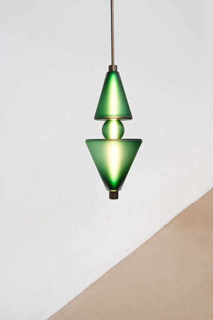 Sonde Pendant V3 Emeraude Cone