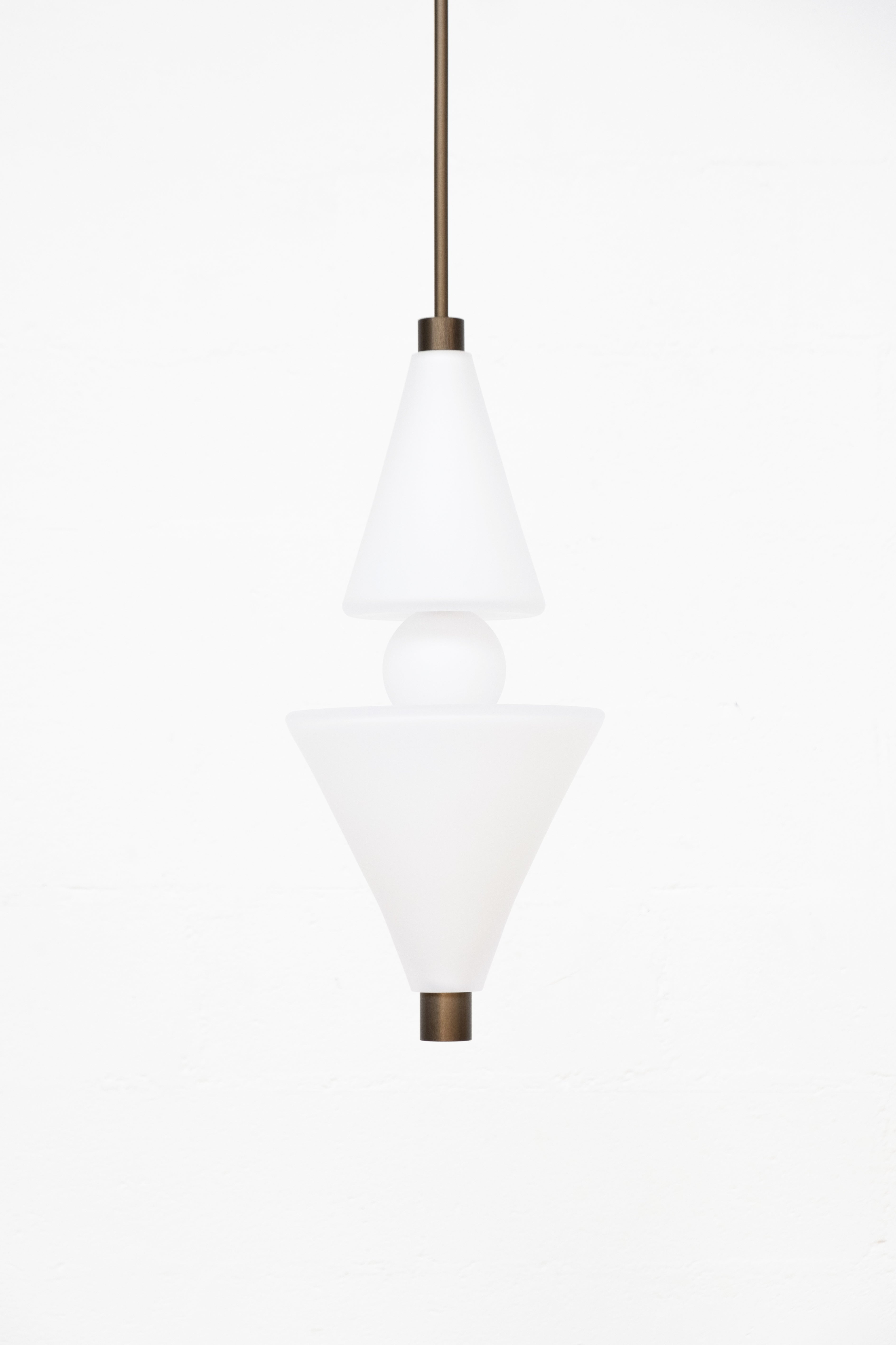 Sonde Pendant V3 Opal White Cone