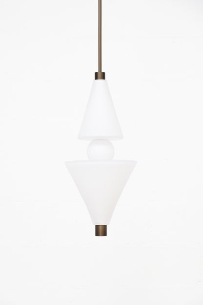 Sonde Pendant V3 Opal White Cone