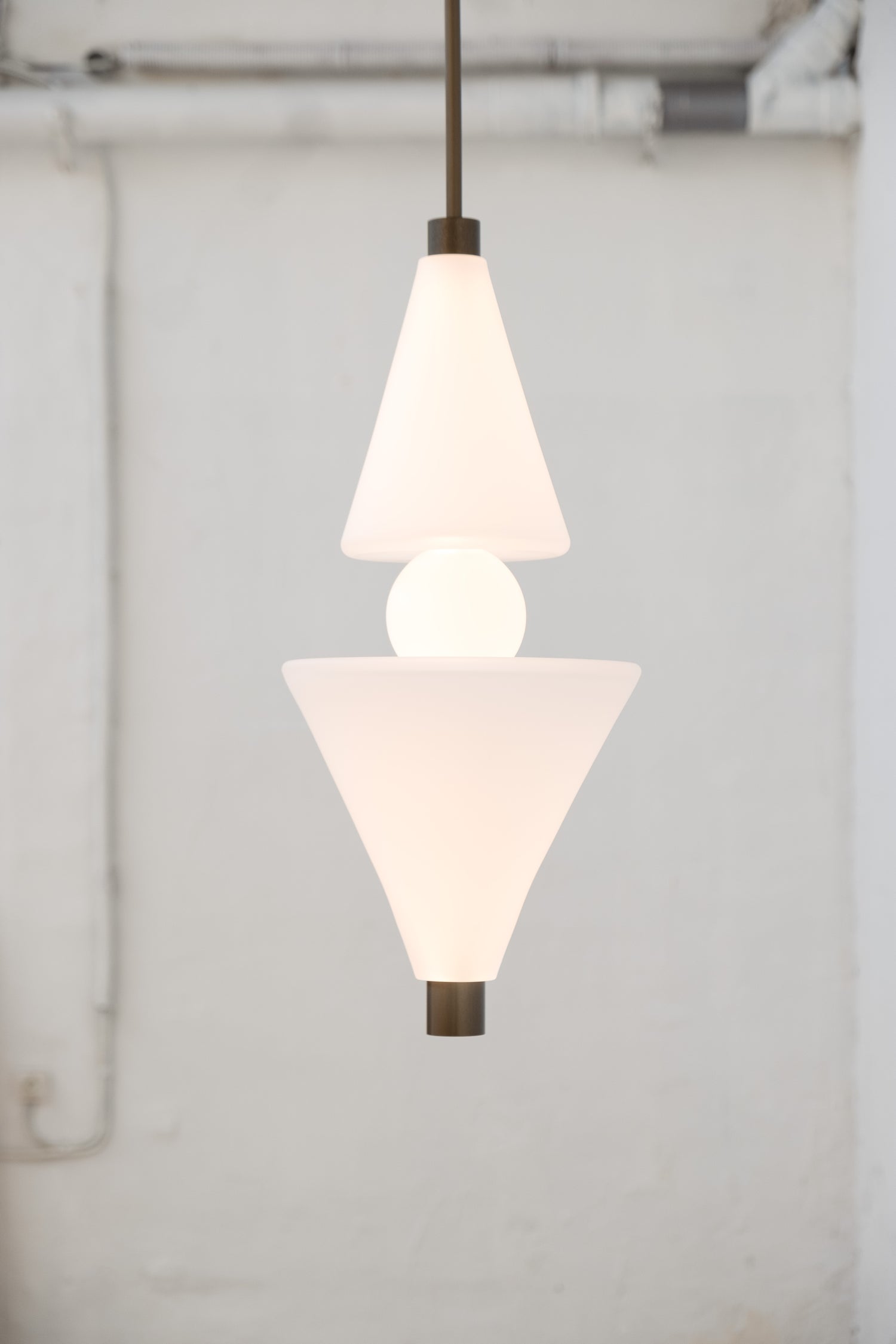 Sonde Pendant V3 Opal White Cone