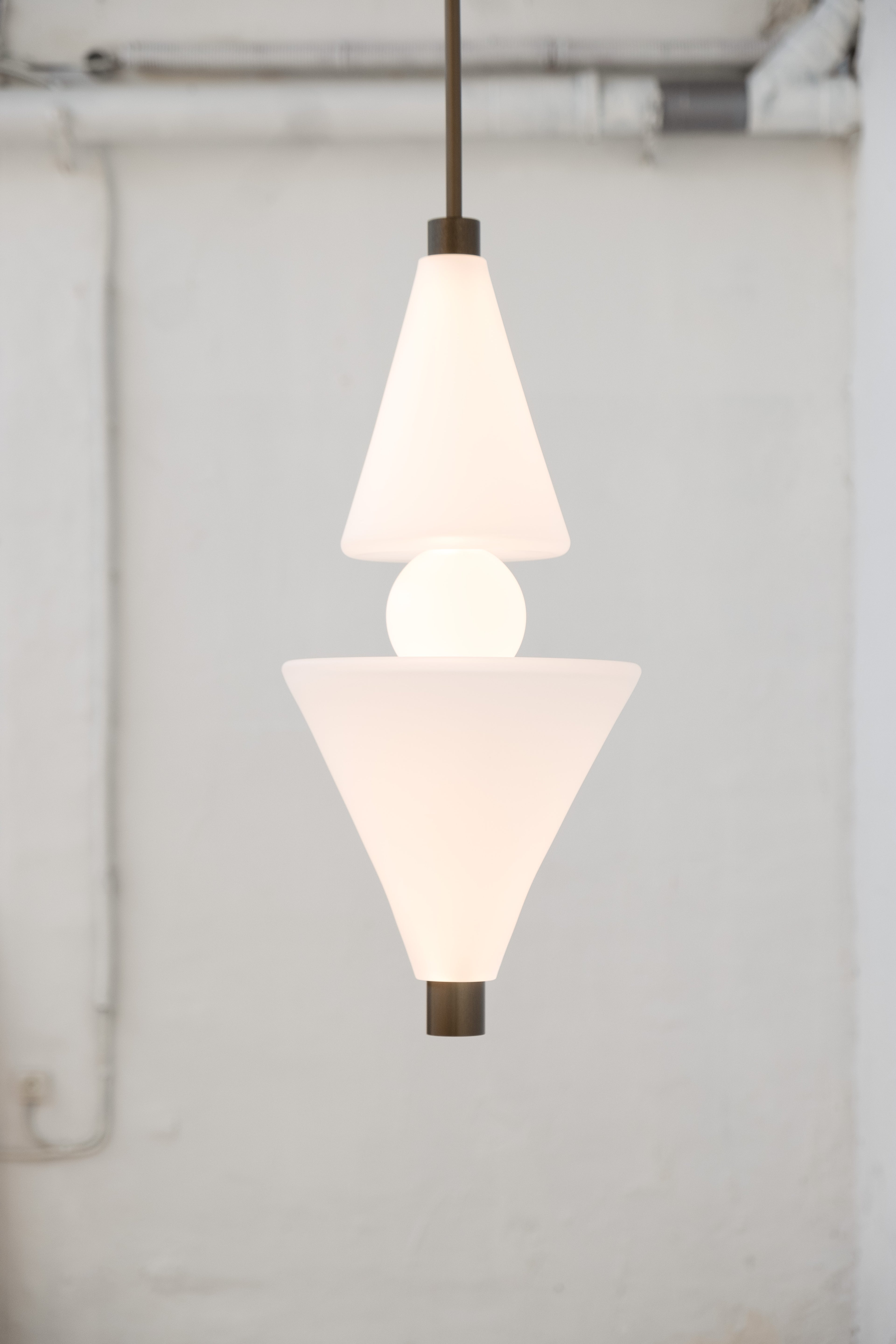 Sonde Pendant V3 Opal White Cone