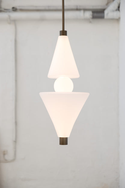 Sonde Pendant V3 Opal White Cone