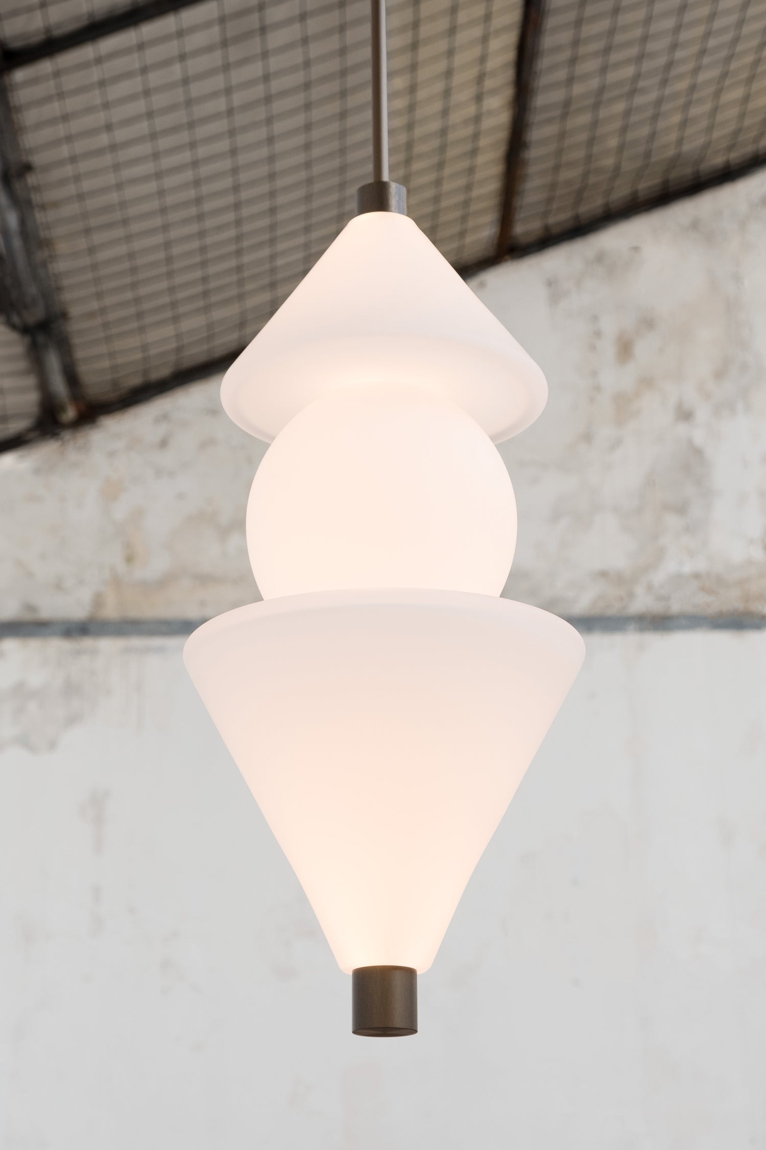 Sonde Pendant V3 Opal White Sphere