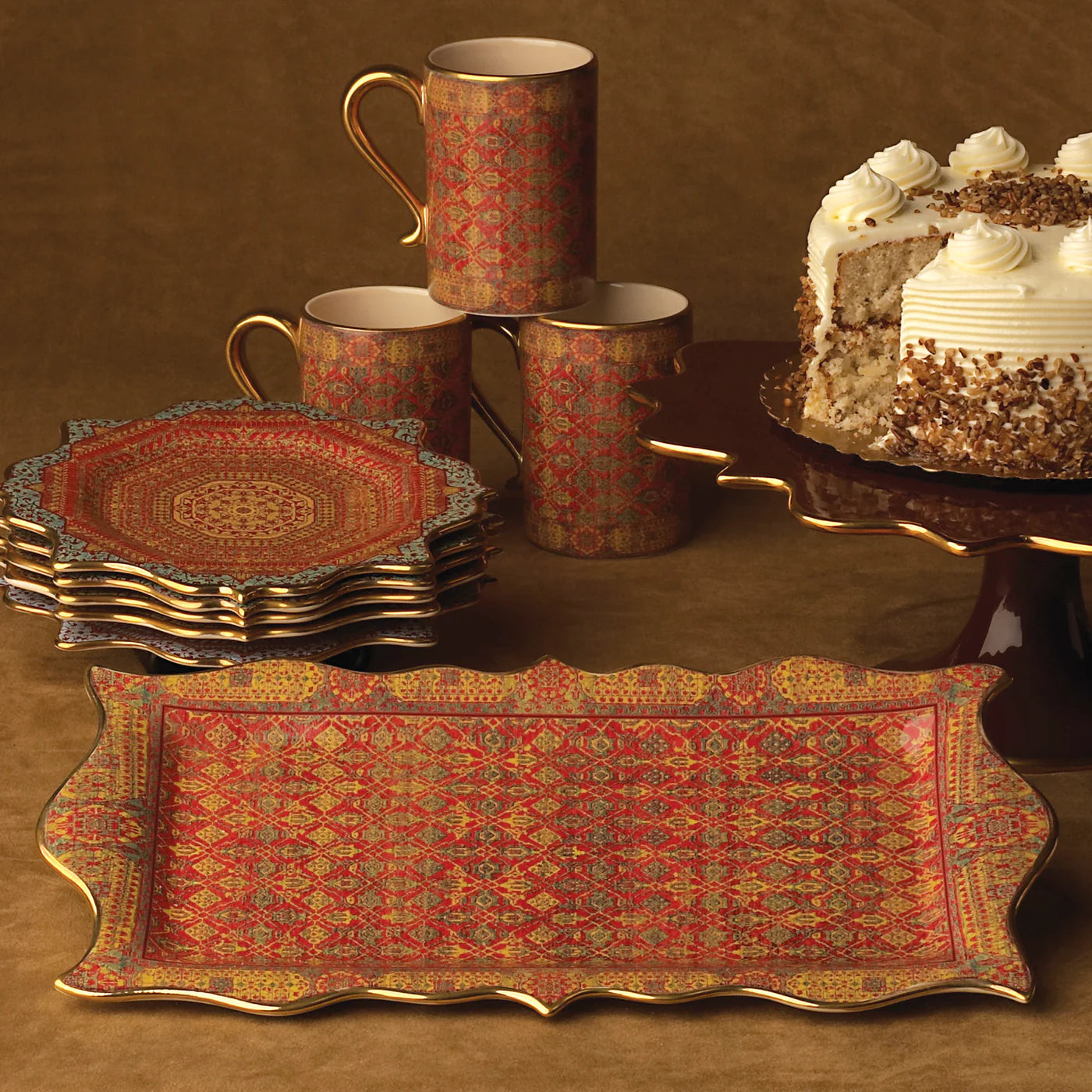 Tabriz Dessert Plates