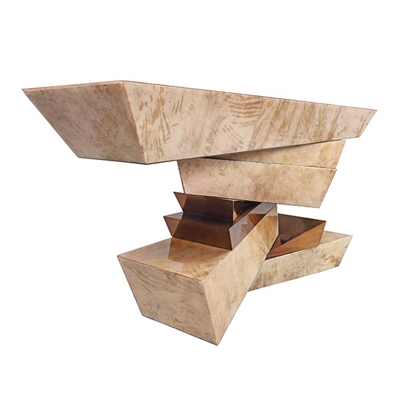 Plateau Console (Tan Bronze)