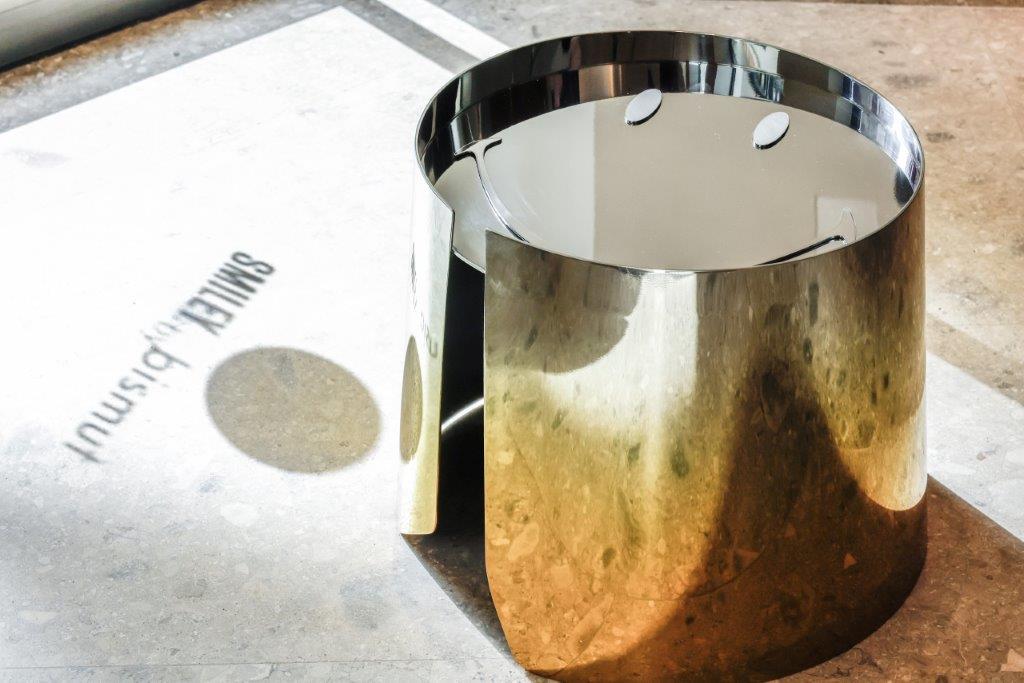 Smiley Drum Coffee Table