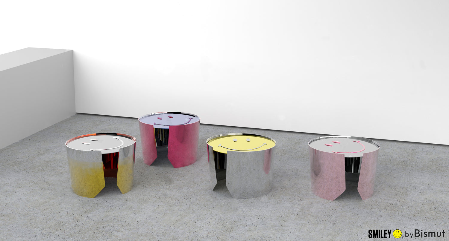 Smiley Drum Coffee Table