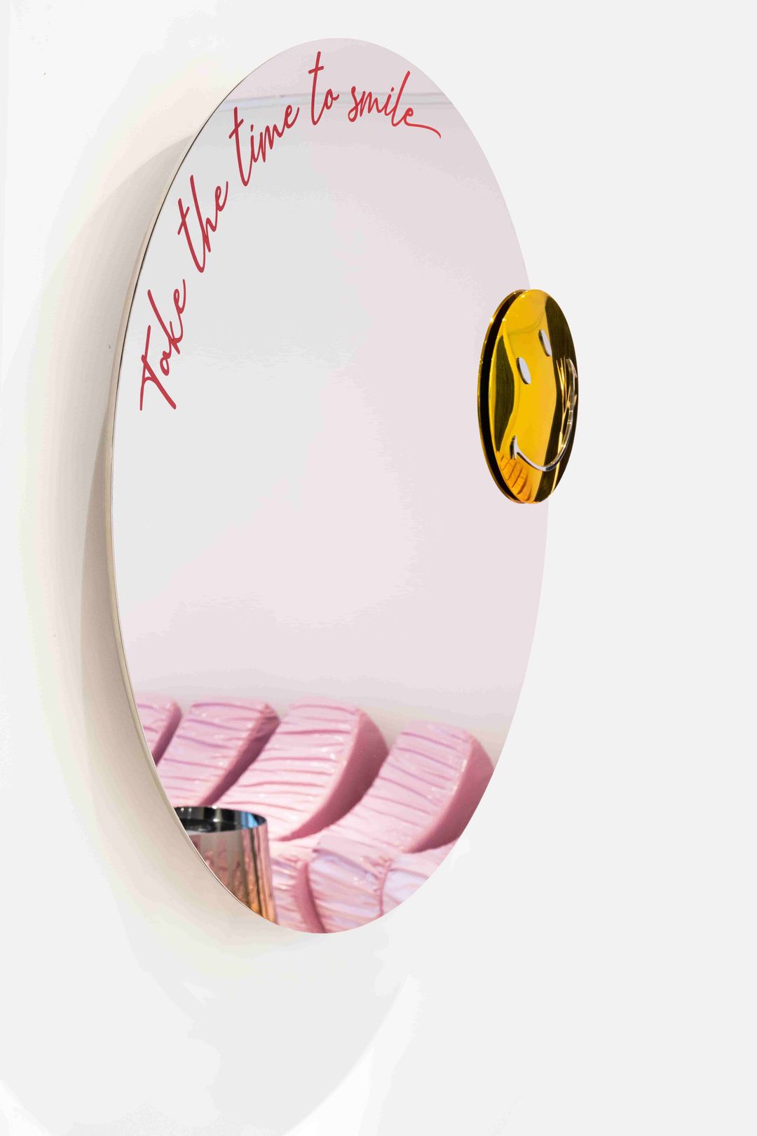 Smiley Take the Time to Smile Mirror