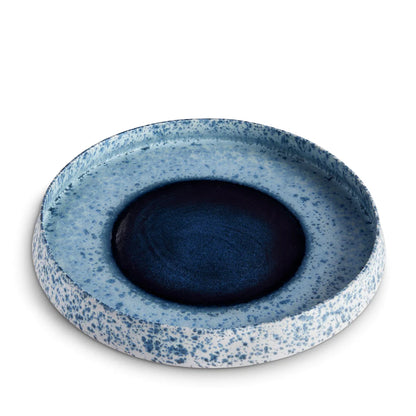 Terra Round Platter Indigo