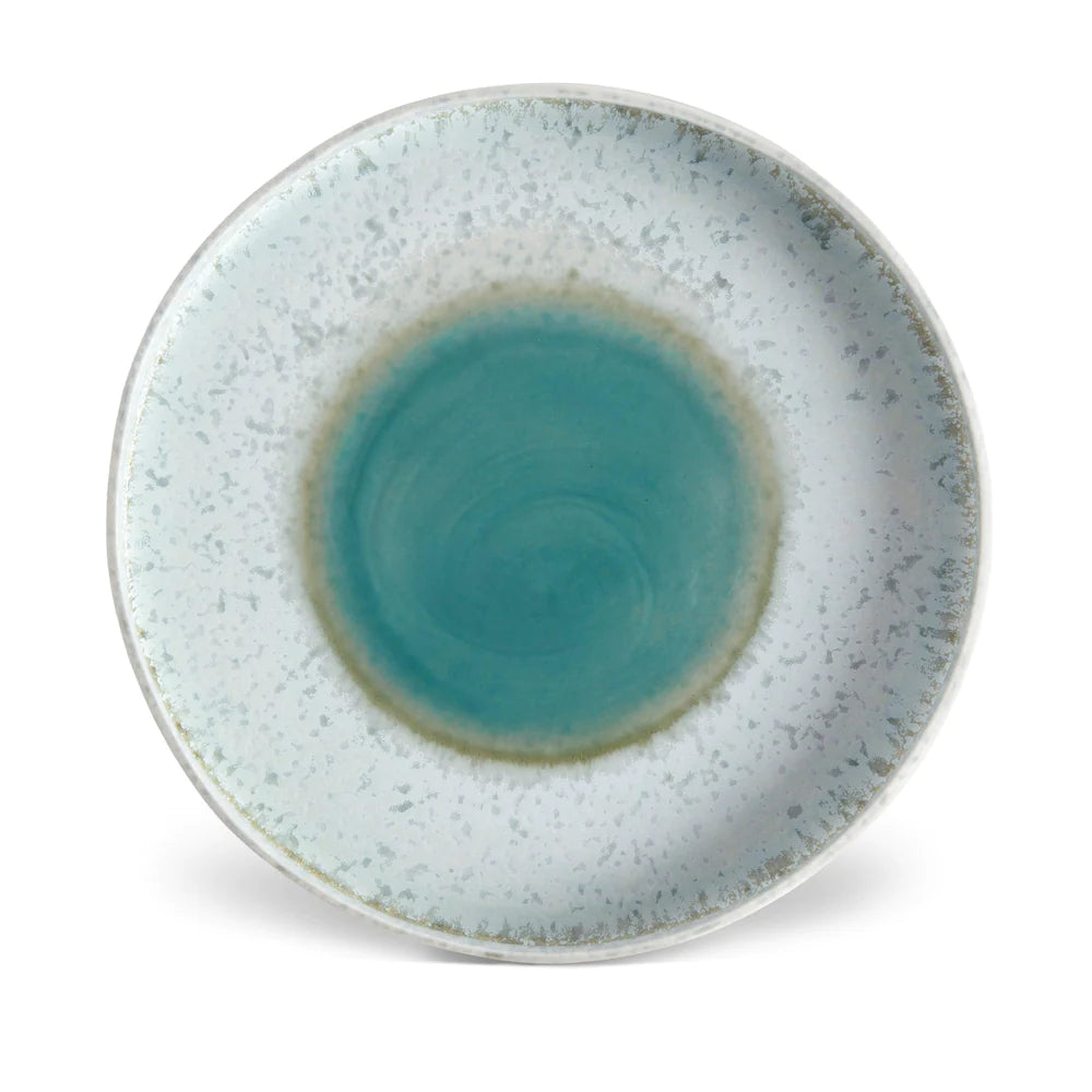 Terra Round Platter Seafoam